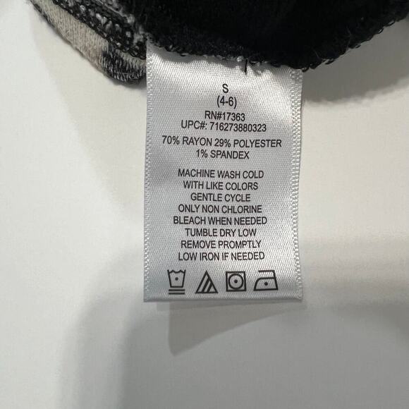 DKNY Pajama set, women’s size S, black/white, preowned - Picture 14 of 16